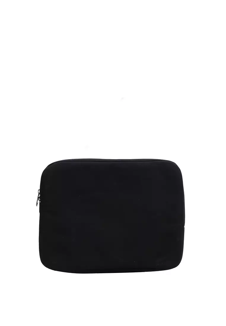 Quenty Sleeve Case for Laptop Size 13/13.3 Inch Corner Crash Design Waterproof Material Nylon ORIGINAL - Black