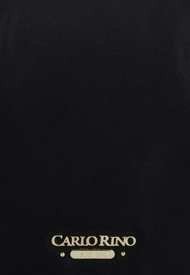 Bowie Nylon Handbag M - Black