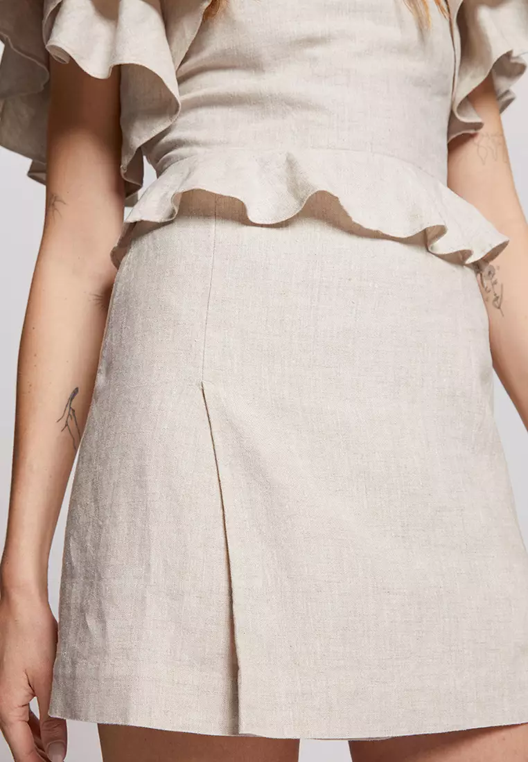 Buy Other Stories Linen Mini Skirt 2024 Online ZALORA Singapore
