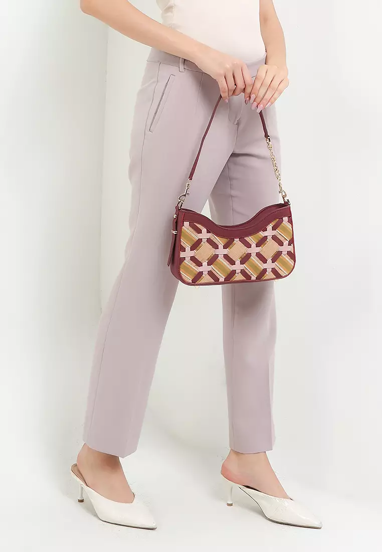 Tala Shoulder Bag - Tas Anyaman Wanita Kulit Asli - Genuine Leather Premium Handmade