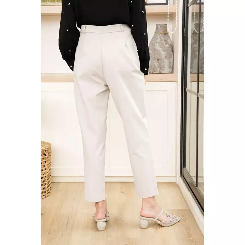 Klamby - Ivy Ankle Pants Pastel Grey