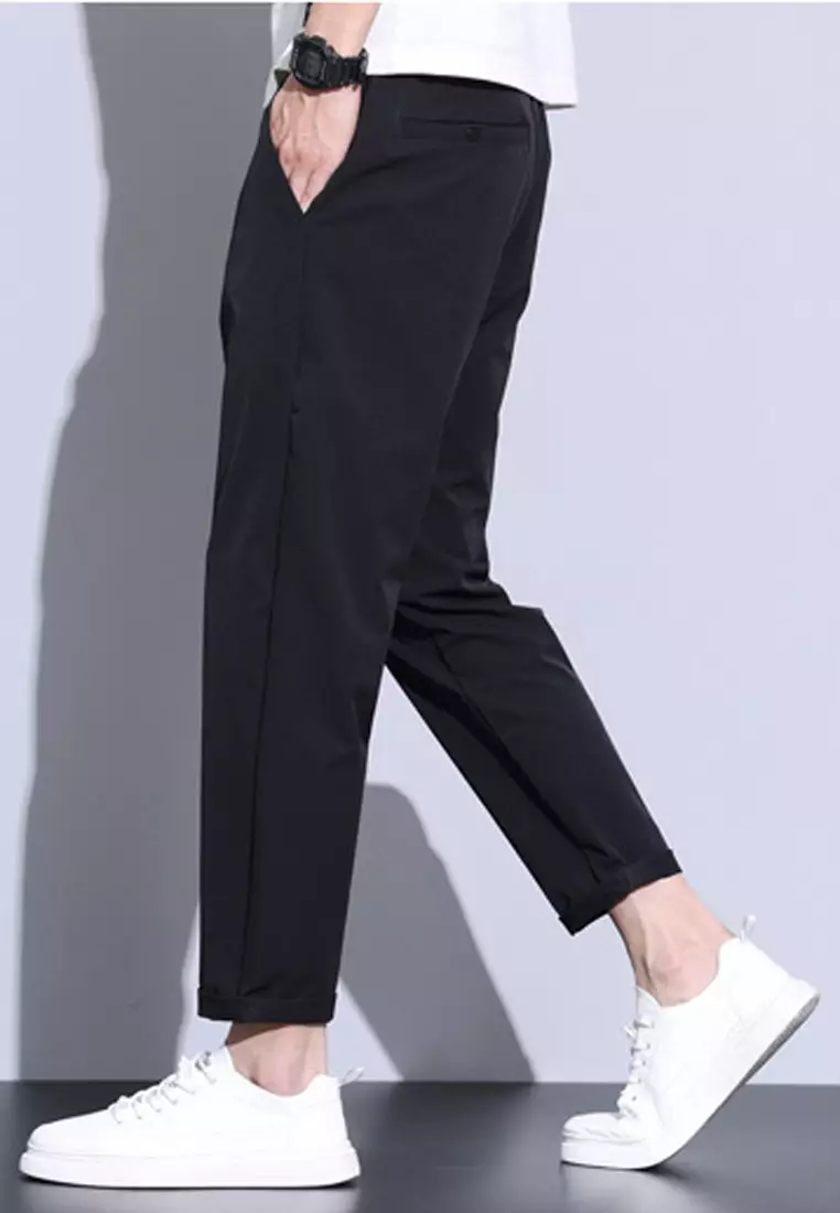 Elasticated Waist Ankle Pants