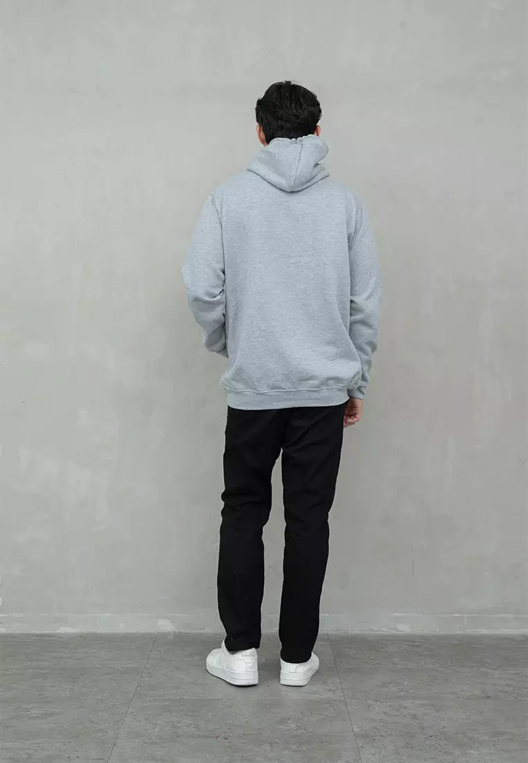 Houseofcuff Jaket Jumper Hoodie Tebal Premium Glow In The Dark Abu Muda