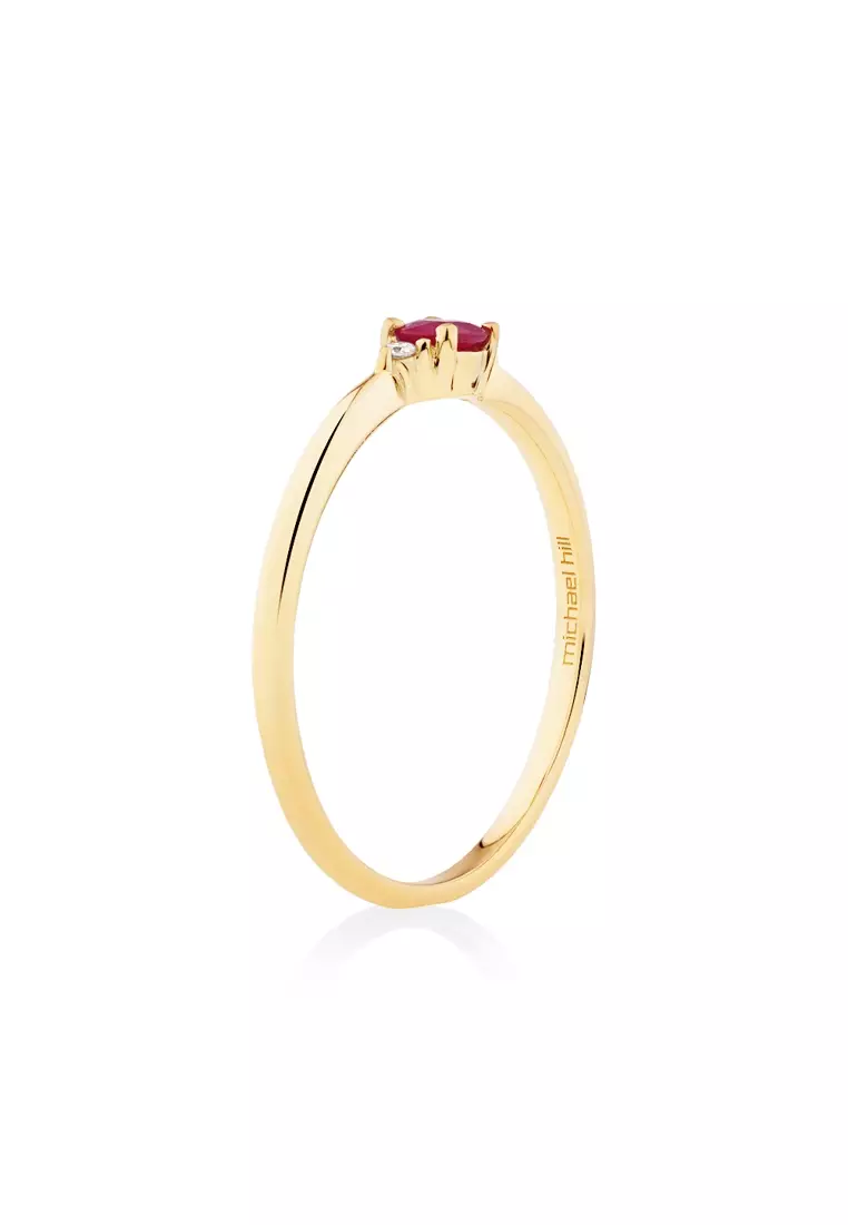 Ruby rings clearance michael hill