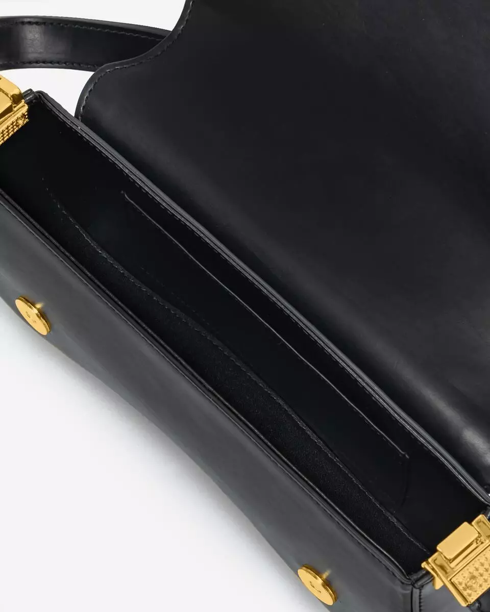 JW Pei Joy Shoulder Bag Vegan Leather Black Tas Wanita - 1C56-1