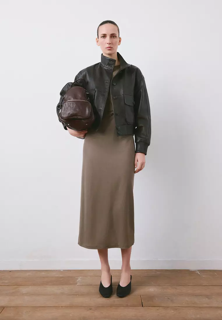 Side Gathered Detail Dress