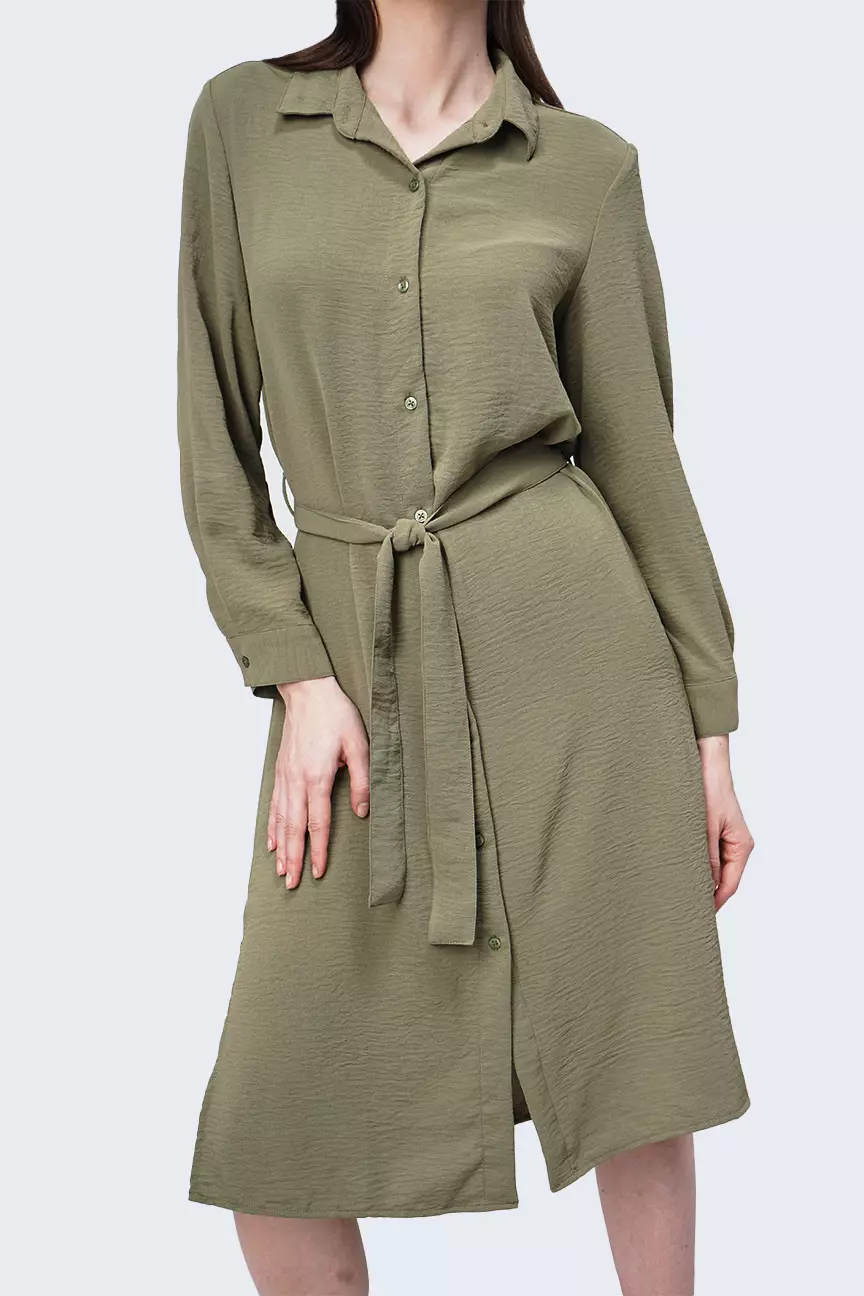 Yvonne Dress sage main image 0