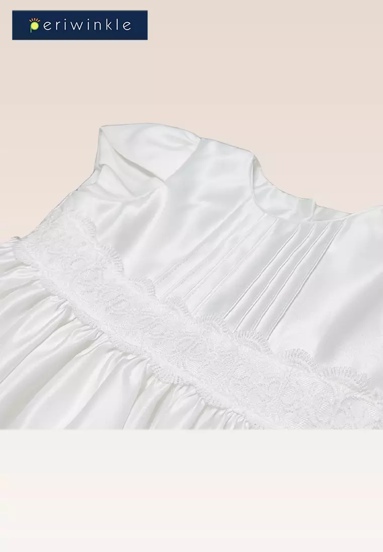 Constance Baby Girl White Christening Set