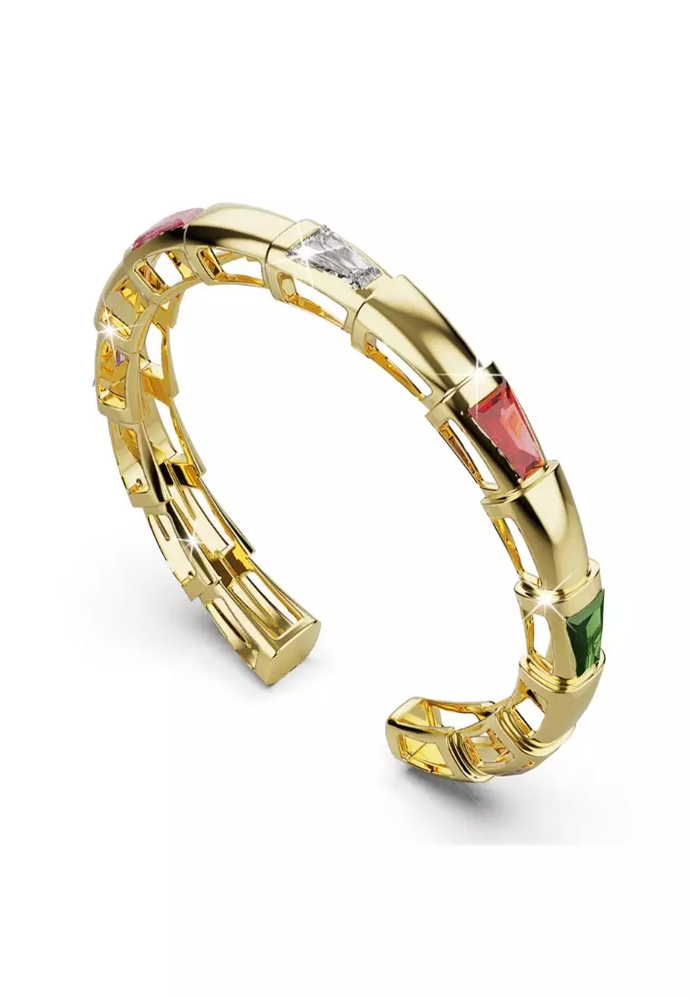 Phalanges Open Cut Ring with Mixed Crystal Zirconia