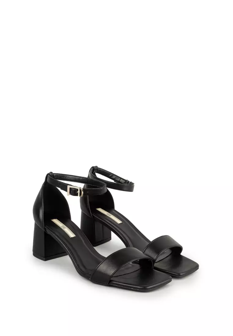 Zalora block top heels