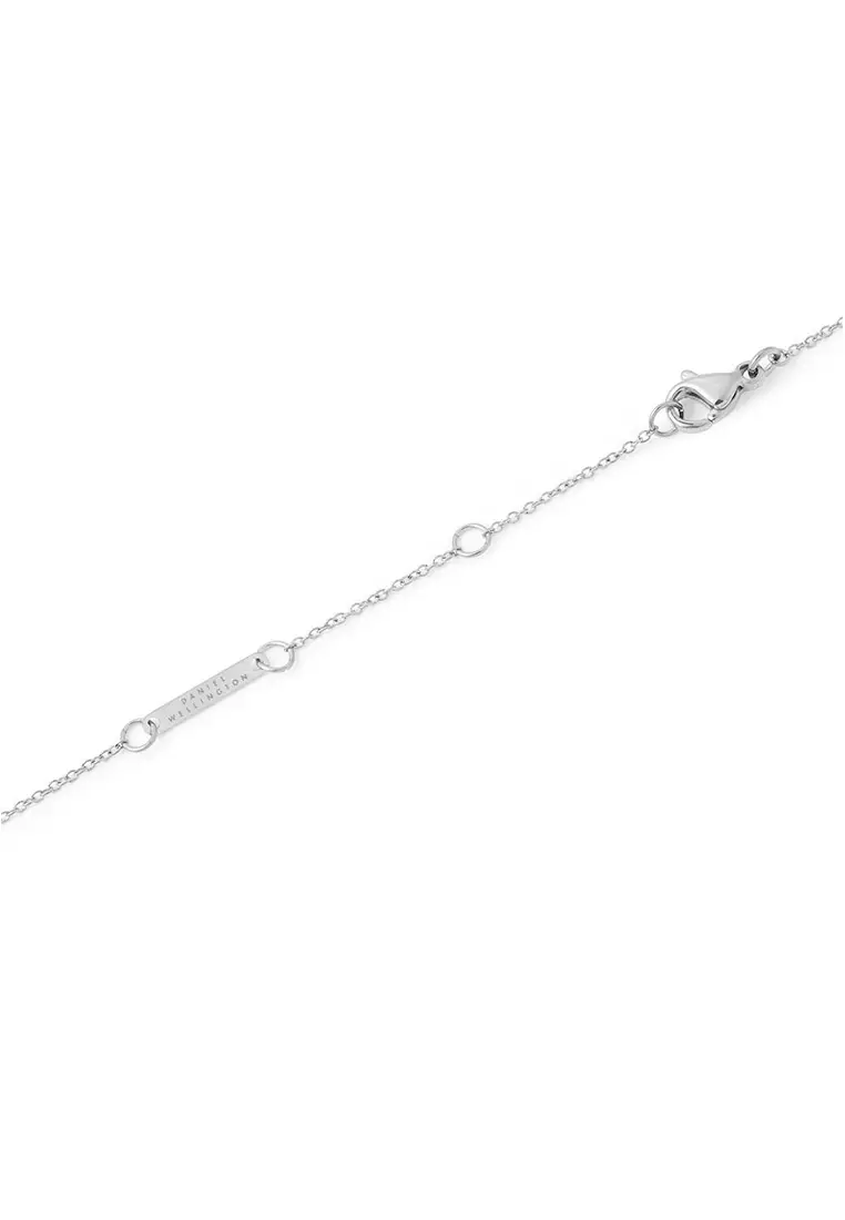 Mirelle Heart Necklace Silver Unisex Necklace for women and men stainless steel crystal Necklace DW Official Authentic Original kalung perempuan lelaki DW