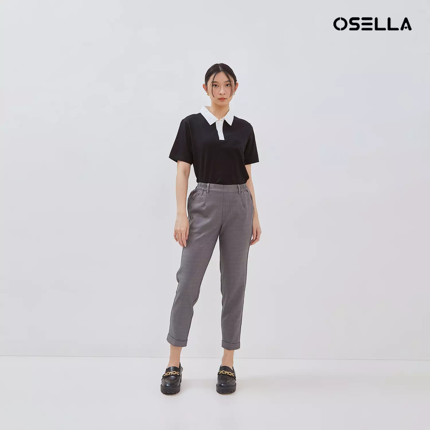 [NEW] Osella Zoe Capri Pants 31824001 | Celana Panjang Wanita