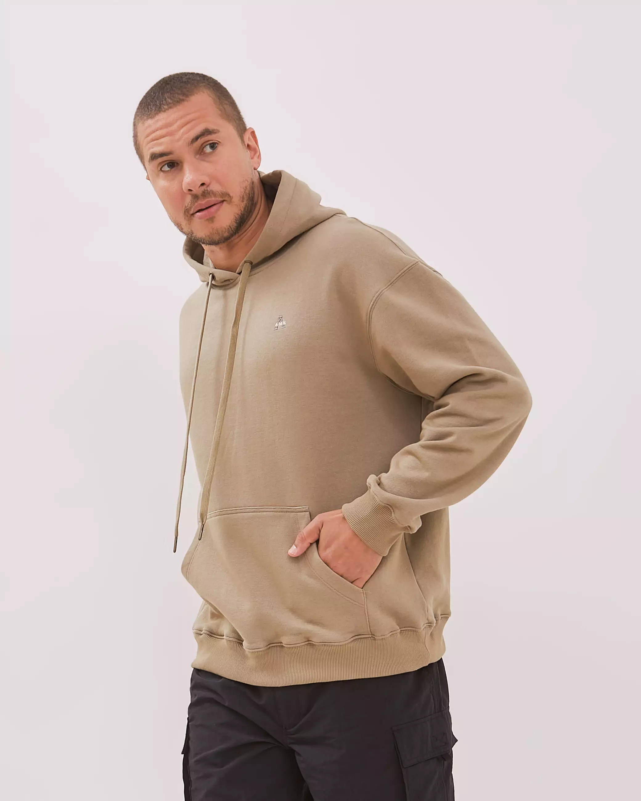 AMK Hoodie Panjang Pria JC Rayder L/S Khaki