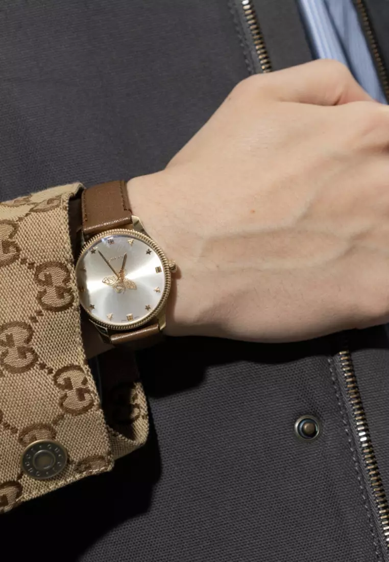 Jam Tangan Pria Gucci G-Timeless Bee