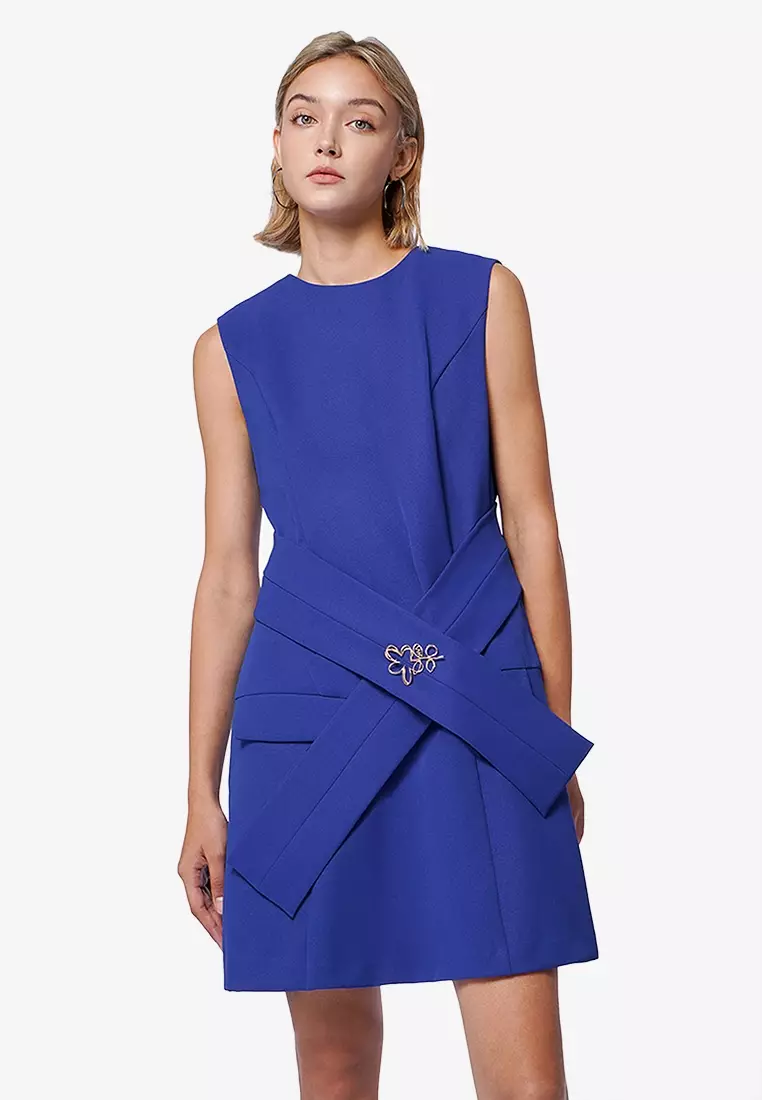 Buy Saturday Club Multi-function Tie Pleated Dress 2025 Online