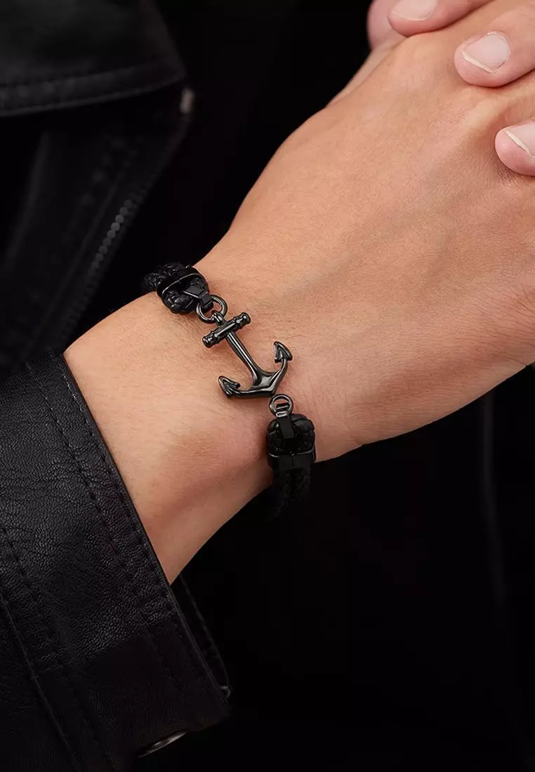 Men's Anchor Bracelet