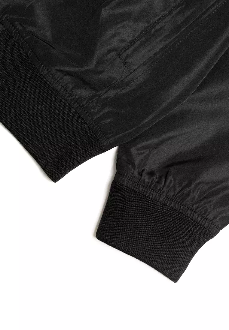 Ryusei Windbreaker Jacket Haruhiko Black - Jaket Parasut