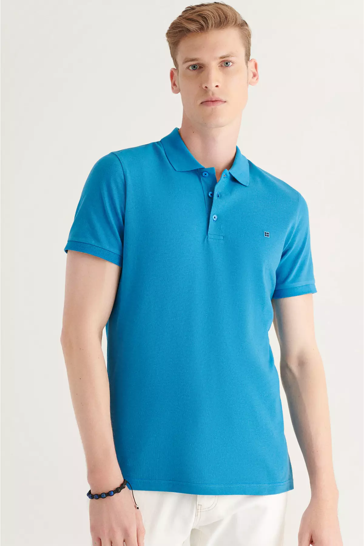 Cotton Embroidery Polo Shirt