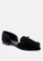 Rag & CO. black Pointed toe knotted shoe D6770SHD9F9534GS_2