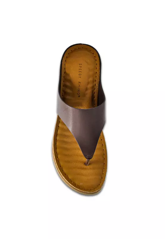 Comfort Clip Toe Wedge Sandals