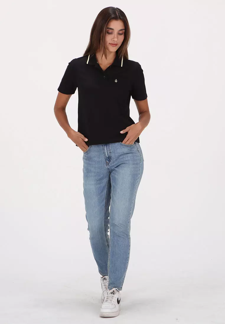 GPL ECLASSY SHORT SLEEVE POLO BLK