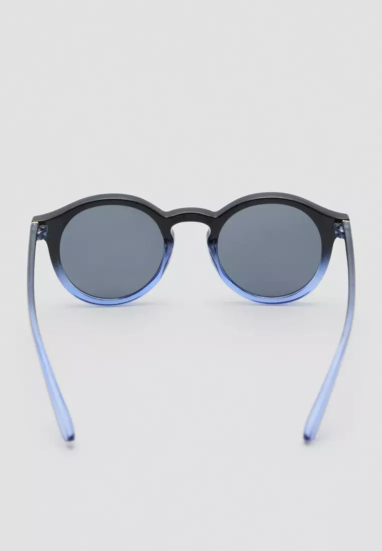 Semi-Transparent Frame Sunglasses