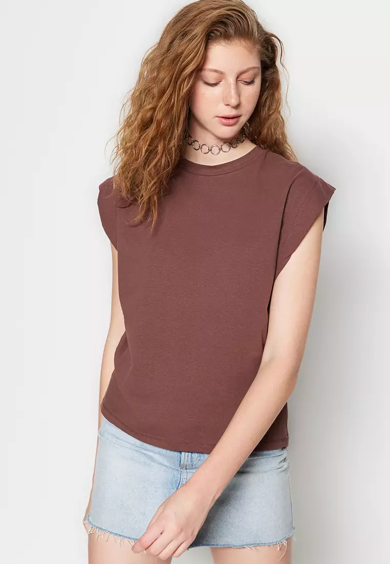 Padded Basic T-Shirt