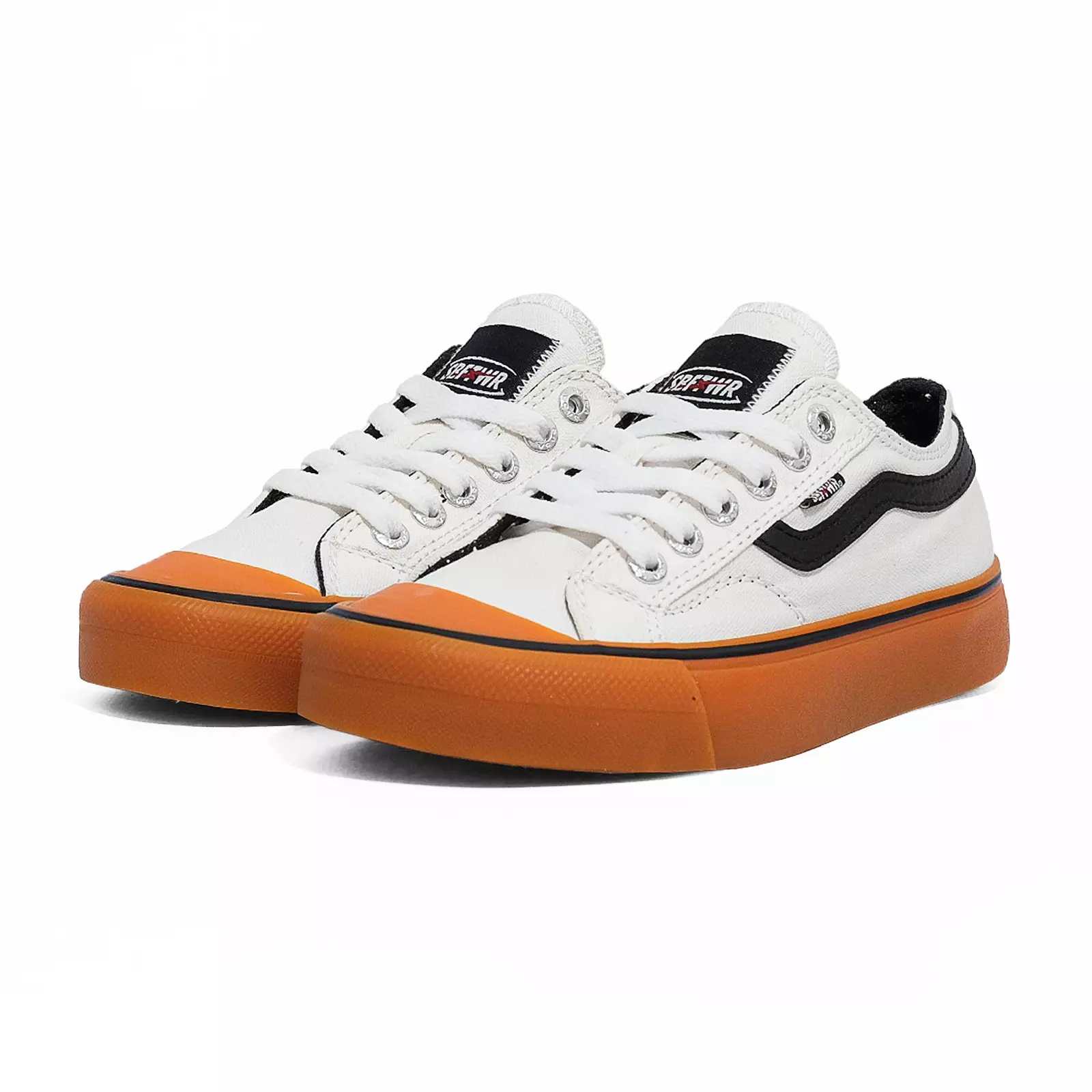 SABA Veloz Low Off White Gum - Sepatu Sneakers Casual Pria Wanita