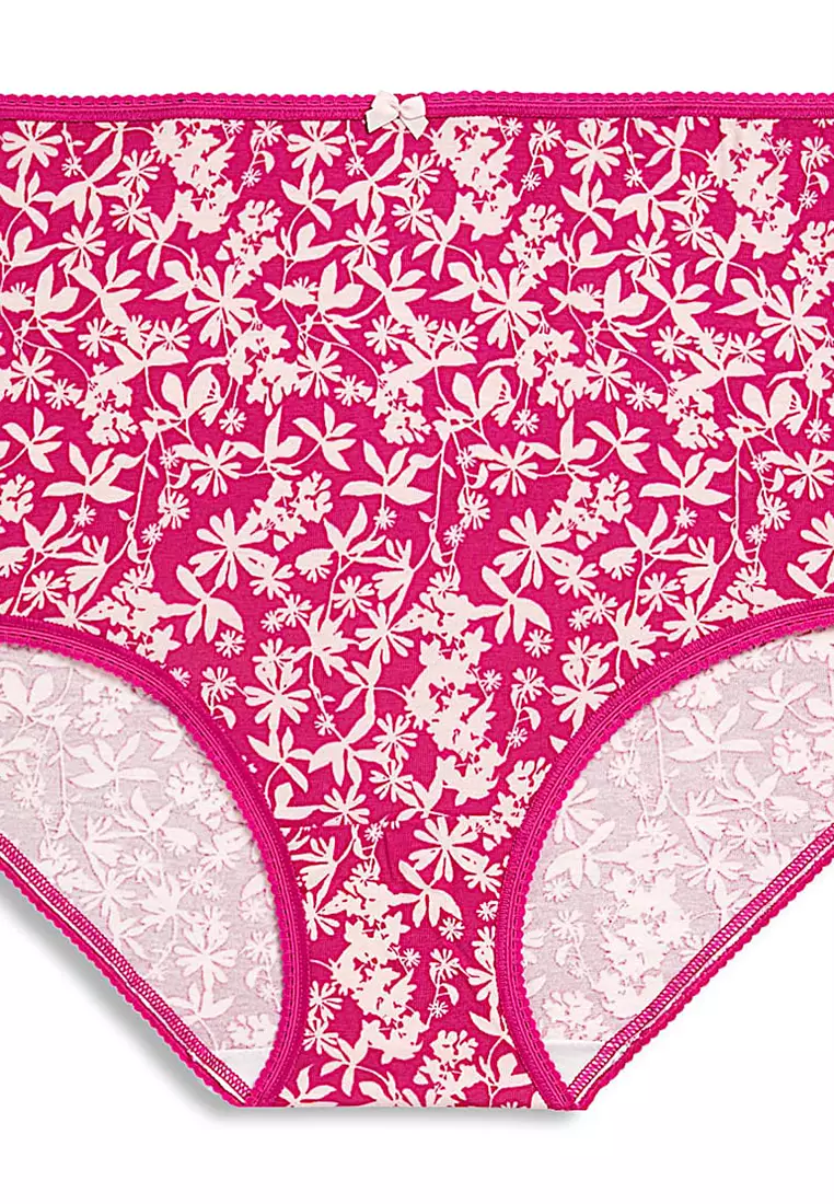 5Pk Cotton Lycra™ Full Briefs