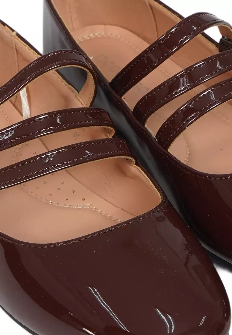 Flats Shoes Dark Brown