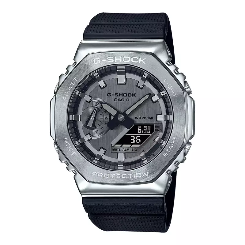 Jual CASIO Jam Tangan Pria Casio G-Shock GM-2100-1ADR Metal Covered ...