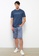 LC WAIKIKI blue Crew Neck Short Sleeve Printed Combed Cotton Men's T-Shirt 7C9B4AA6C0DA70GS_4
