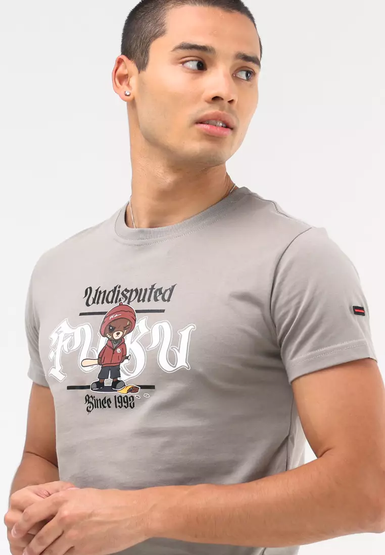 Round Neck Muscle Fit T-shirt
