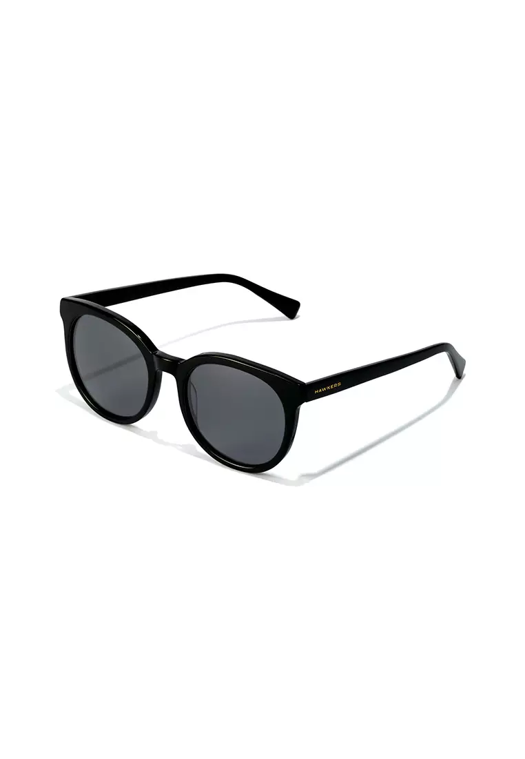 HAWKERS Black Dark Resort Sunglasses For Men And Women, Unisex. Official Product Designed In Spain