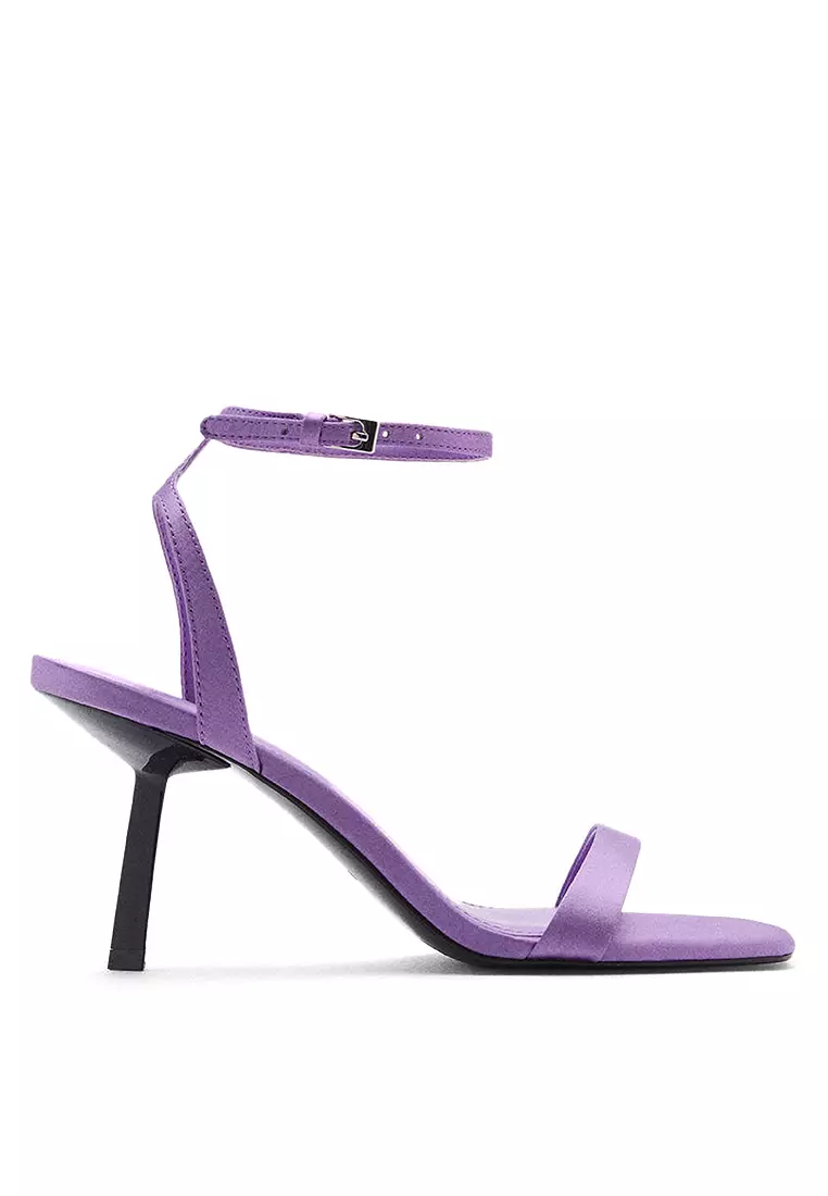 Discount on Mango  shoes - SKU: Square-Toe Stiletto Heels