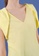 Saturday Club yellow V-Neck Roll Up Sleeveless Top 52607AACA31AD2GS_3