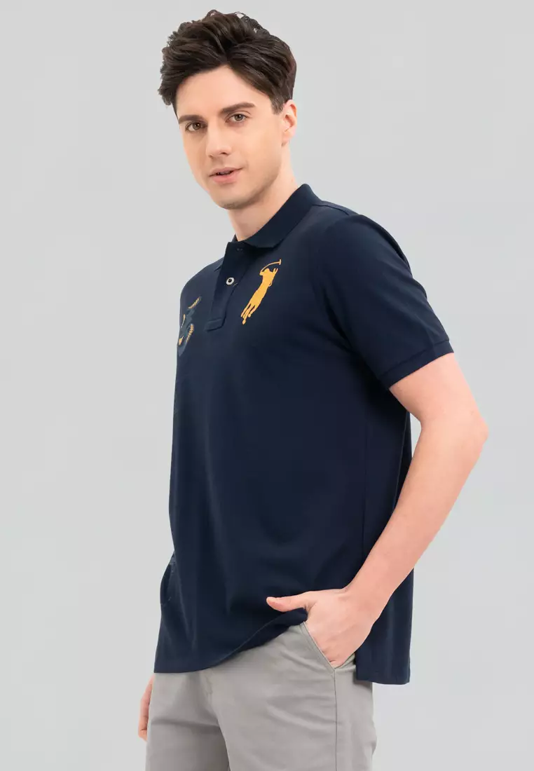 Polo Haus Men’s Regular Fit Horse Year Polo Tee MKCS1141