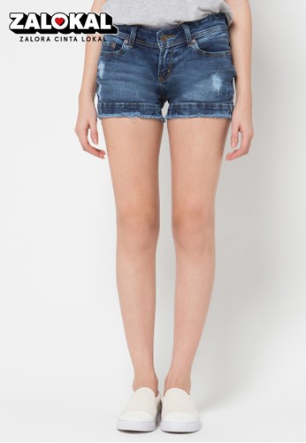 Jual Lois Jeans Hot Pants Denim Original  ZALORA Indonesia