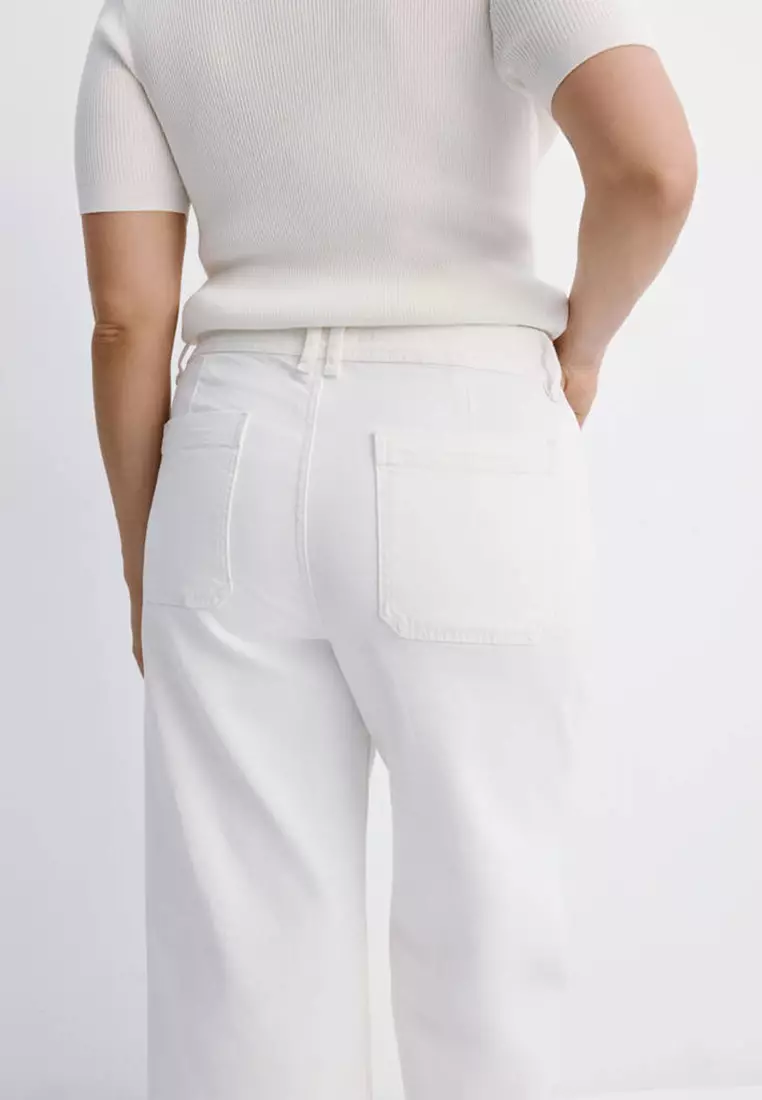 Catherin Culotte High-Rise Jeans