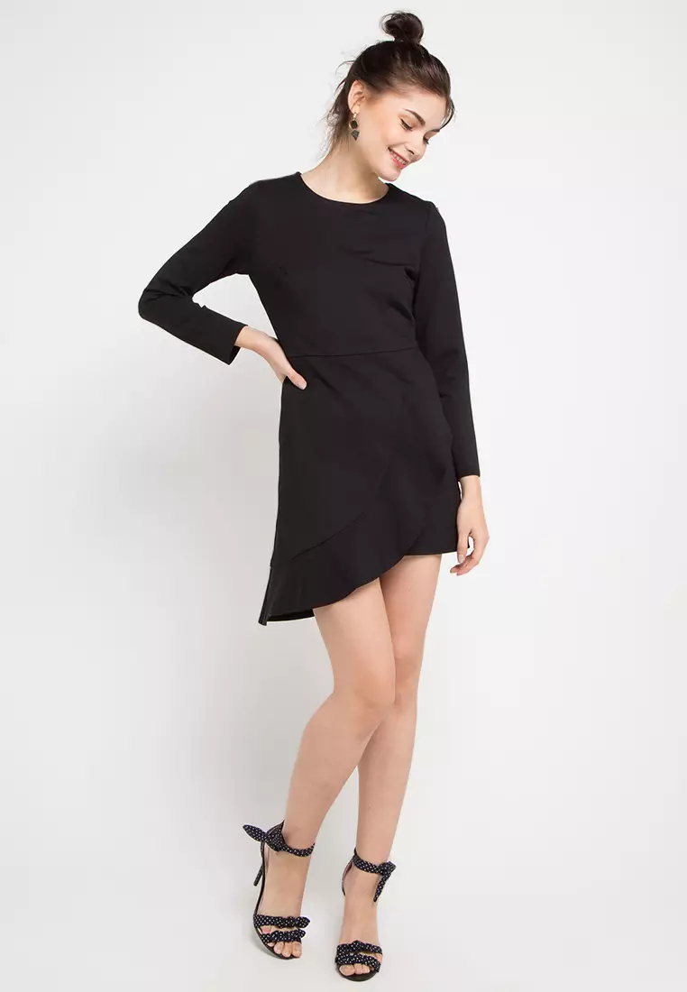 Cross Wave With Kupnat Dress