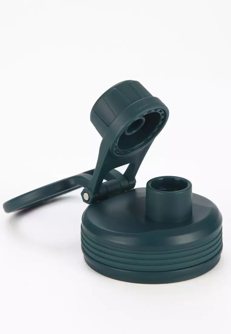 Crossing Urban Ceramic S/S Insulated Screw Cap Sports Bottle With Handle 600ml - Latte Squash (Mix)