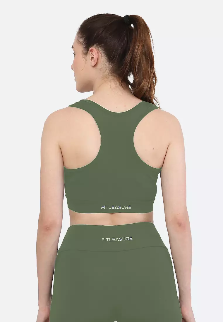 Olive Basic Essential Coord Workout/Running Sports Bra
