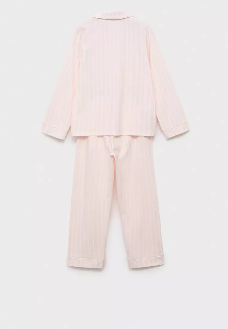 Striped Long Pyjama Set