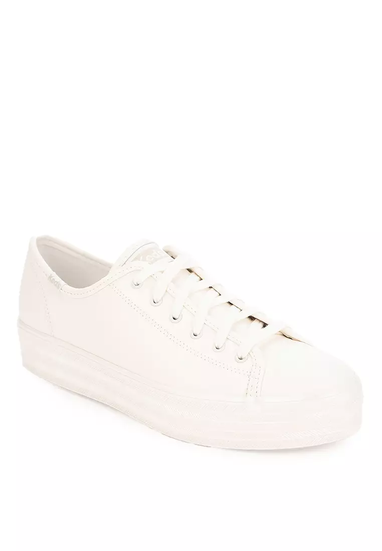 Triple kick leather keds best sale