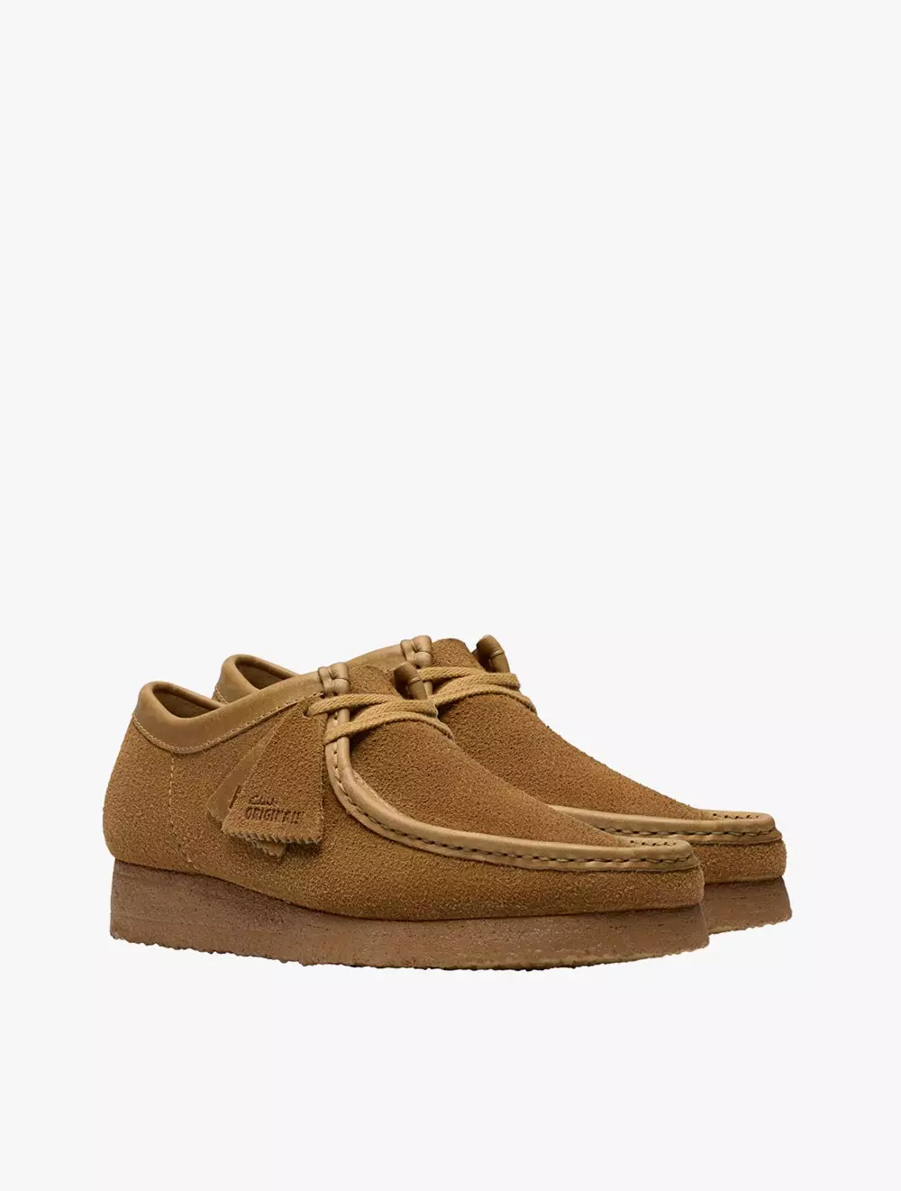 Clarks Wallabee Tan Suede