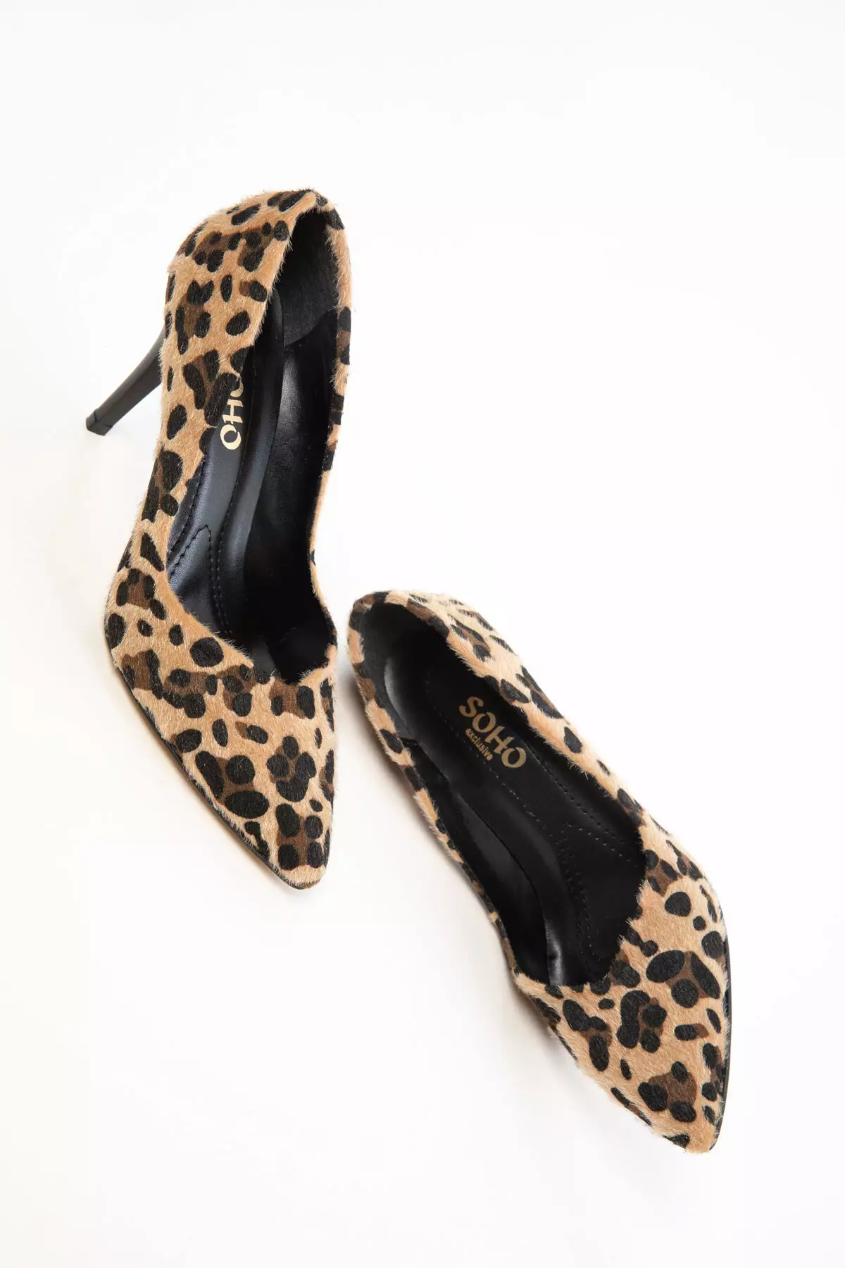 Leopard Women'S Classic Heeled Shoes 19549