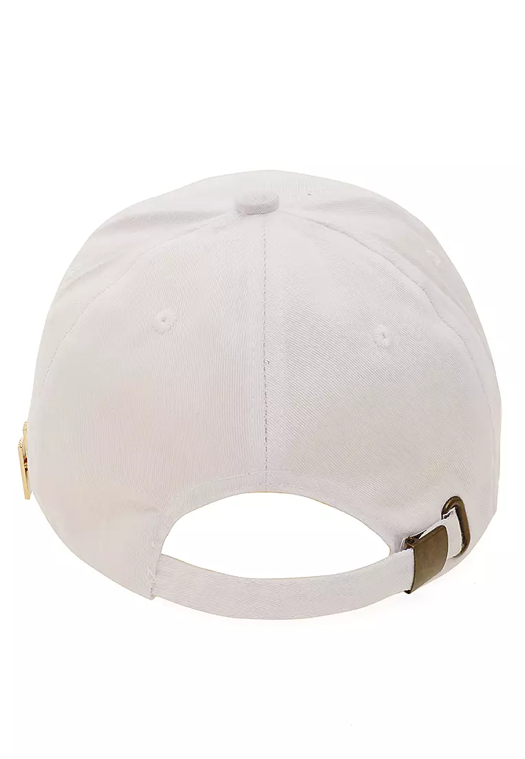 Drsh Topi Cap Snapback Baseball Unisex Creative Design Material Cotton ORIGINAL - White