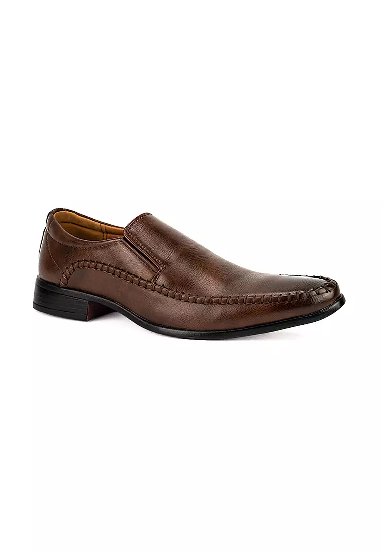 Discount on Mario D' boro Runway  shoes - SKU: Men's Formal Slip On Shoes MW 23868 Dark Brown C30