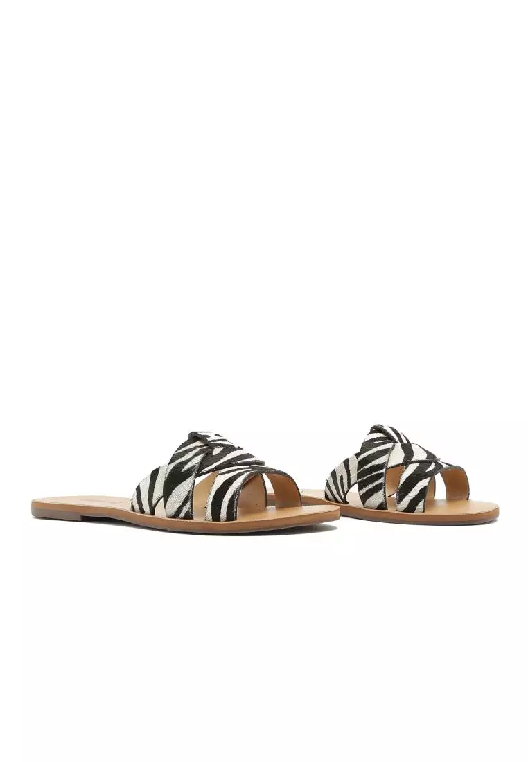 Anacapri ANACAPRI FLAT SLIDE ZEBRA 2023 | Buy Anacapri Online | ZALORA ...