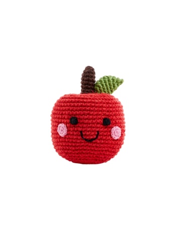 E&S Blessing Pebble Child Friendly Fruit Rattle - Apple 047FFESC102722GS_1
